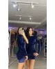 VESTIDO VALEN VELVET COSTAS ABERTA HMR